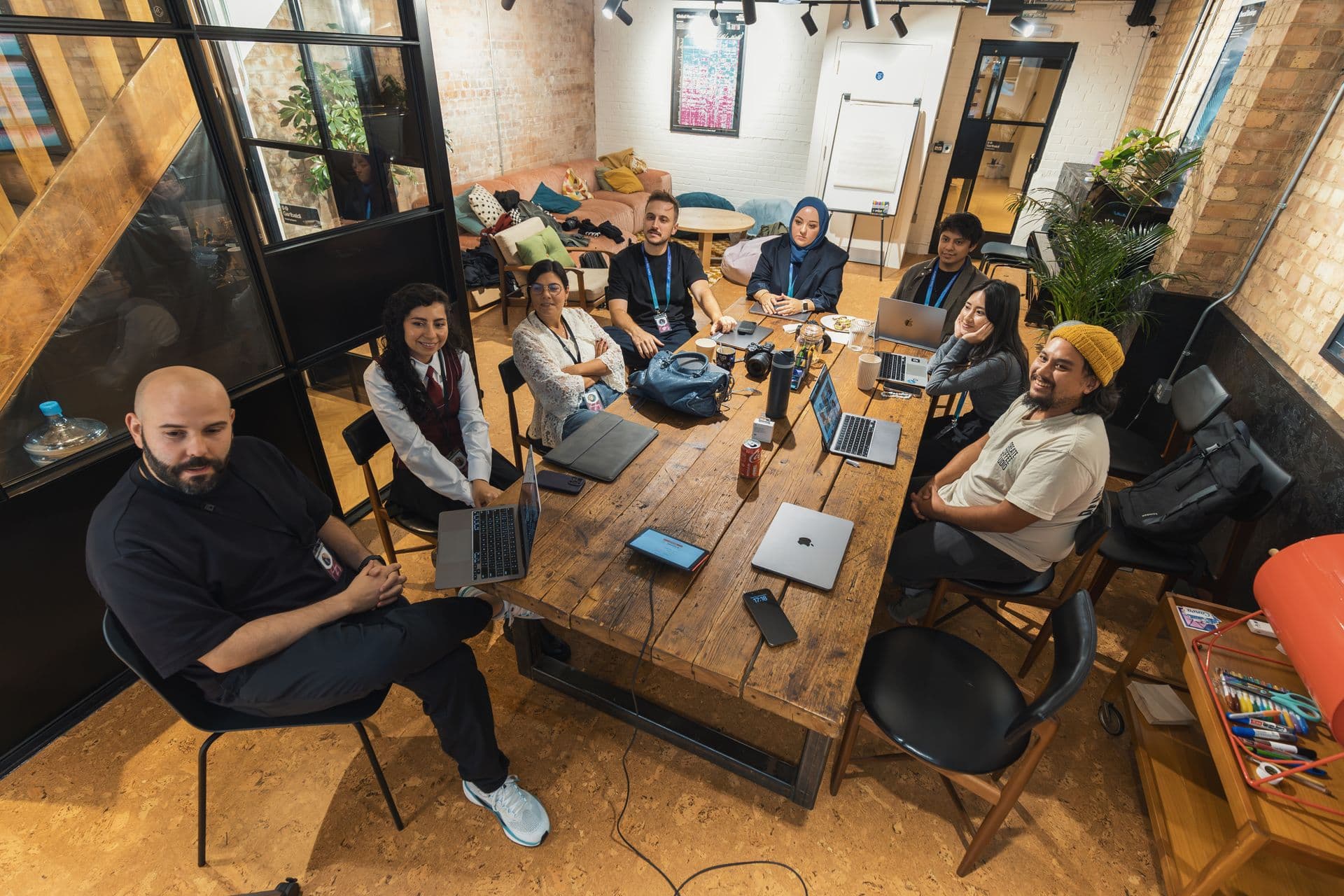 The ViberNet team at work